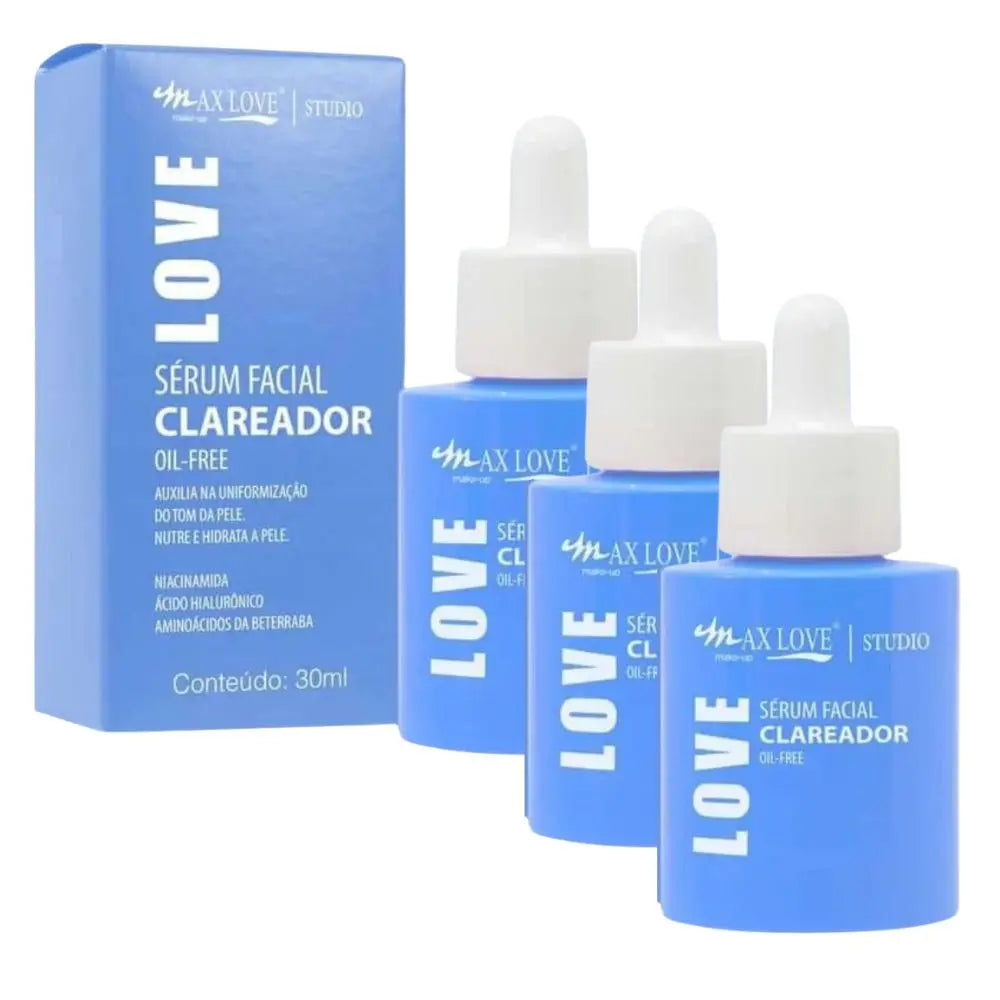 Kit C/3 Serum Cleanser Oil-Free Max Love Facial