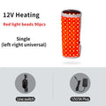 Red Light Electric Heating Calf Support Vibration Massager Eases Pain Fatigue Injury Muscle Relaxation Physiotherapy Leg Warmers